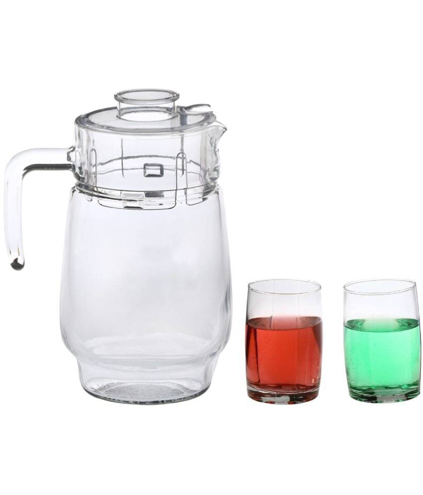 Somil Jug & Glass Set- A13 Glass Jug and Glass Combo 1750 mL     			Somil Jug & Glass Set- A13 Glass Jug and Glass Combo 1750 mL