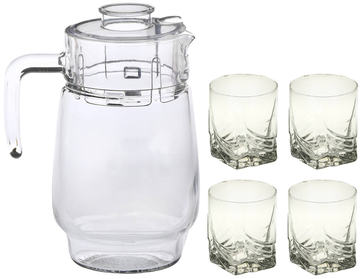 Somil Jug & Glass Set- A20 Glass Jug and Glass Combo 1750 mL     			Somil Jug & Glass Set- A20 Glass Jug and Glass Combo 1750 mL