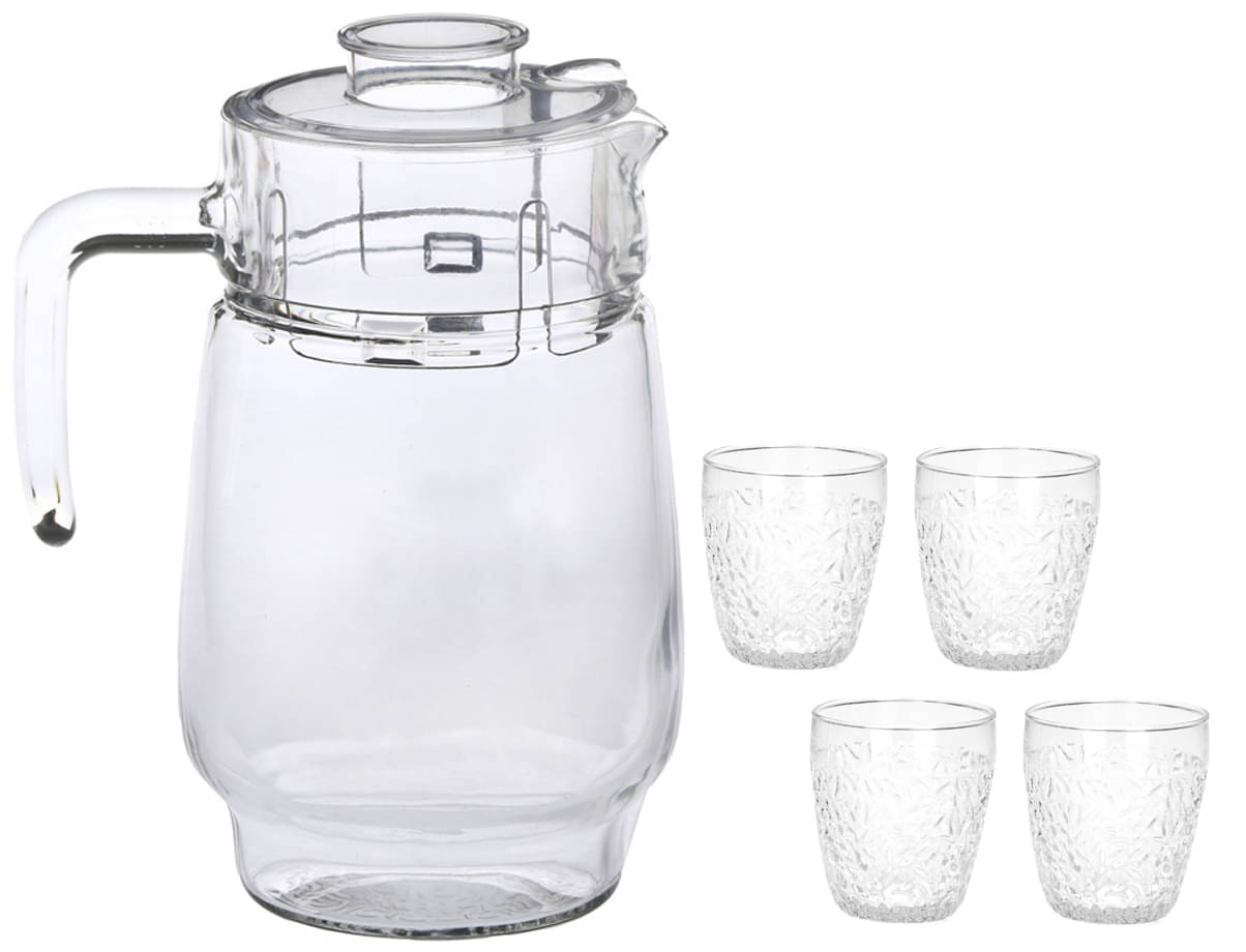     			Somil Jug & Glass Set- A38 Glass Jug and Glass Combo 1750 mL