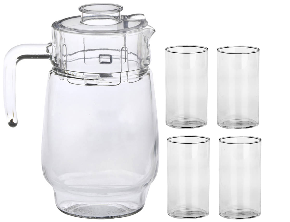     			Somil Jug & Glass Set- A48 Glass Jug and Glass Combo 1750 mL