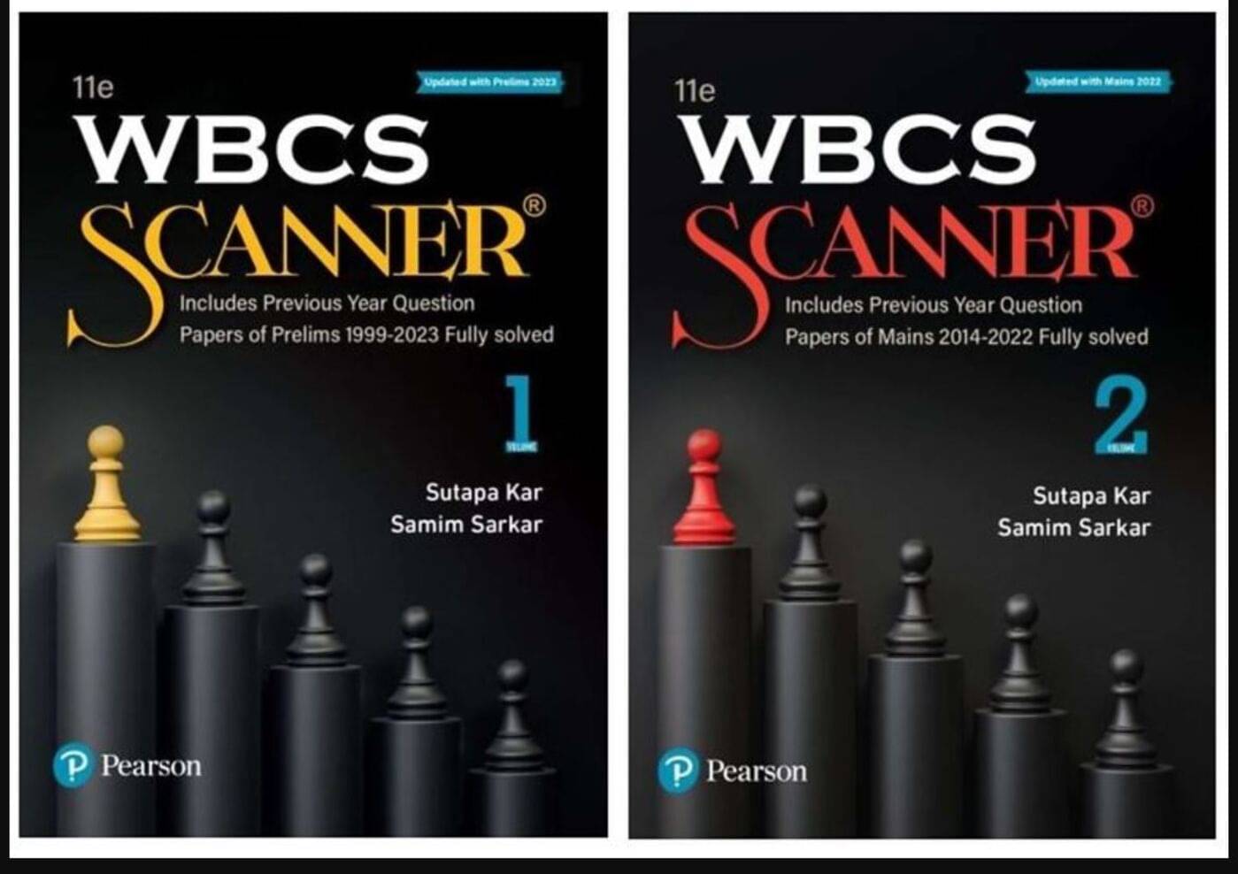 WBCS Scanner Volume 1 and 2, Includes Previous Year Question Papers of Prelims 1999-2023 Fully Solved, 11th Edition WBCS Scanner Volume 1 and 2, Includes Previous Year Question Papers of Prelims 1999-2023 Fully Solved, 11th Edition