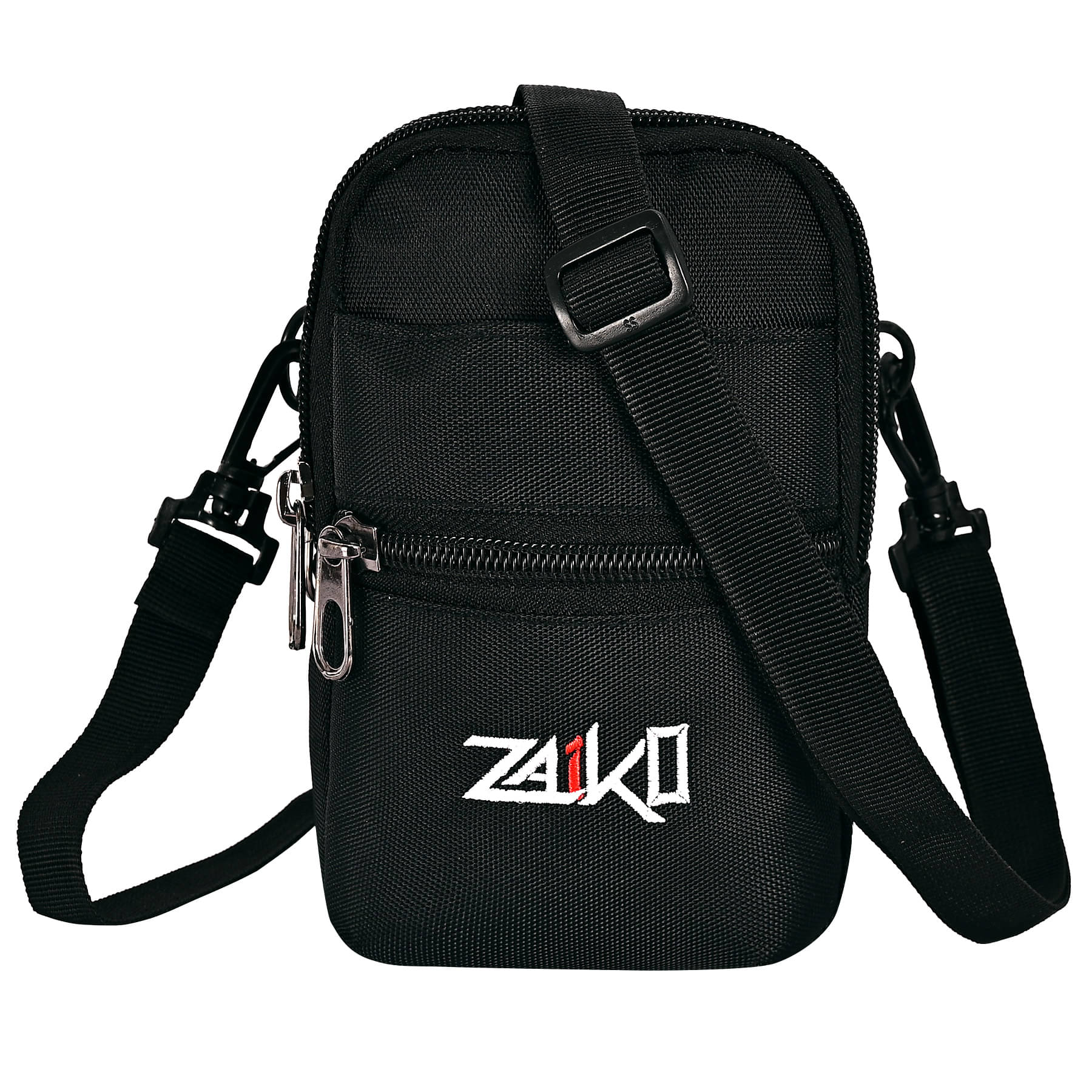     			ZAIKO BAGS Zaiko Mobile Pouch Fabric Black Pouch