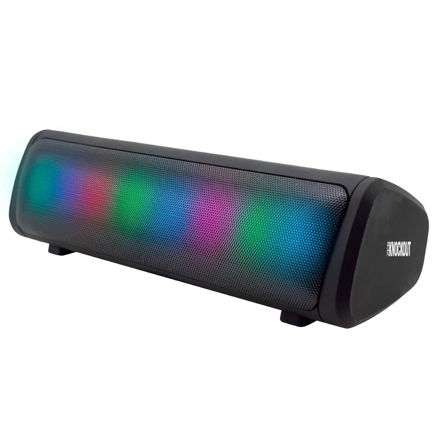     			Zebronics Knock Out 10 W Bluetooth Speaker Bluetooth v5.0 with Call function Playback Time 10 hrs Black
