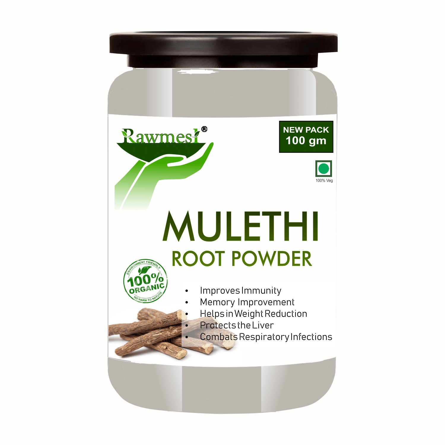 Rawmest Mulethi Powder 100 Gm Pack of 1 Rawmest Mulethi Powder 100 Gm Pack of 1