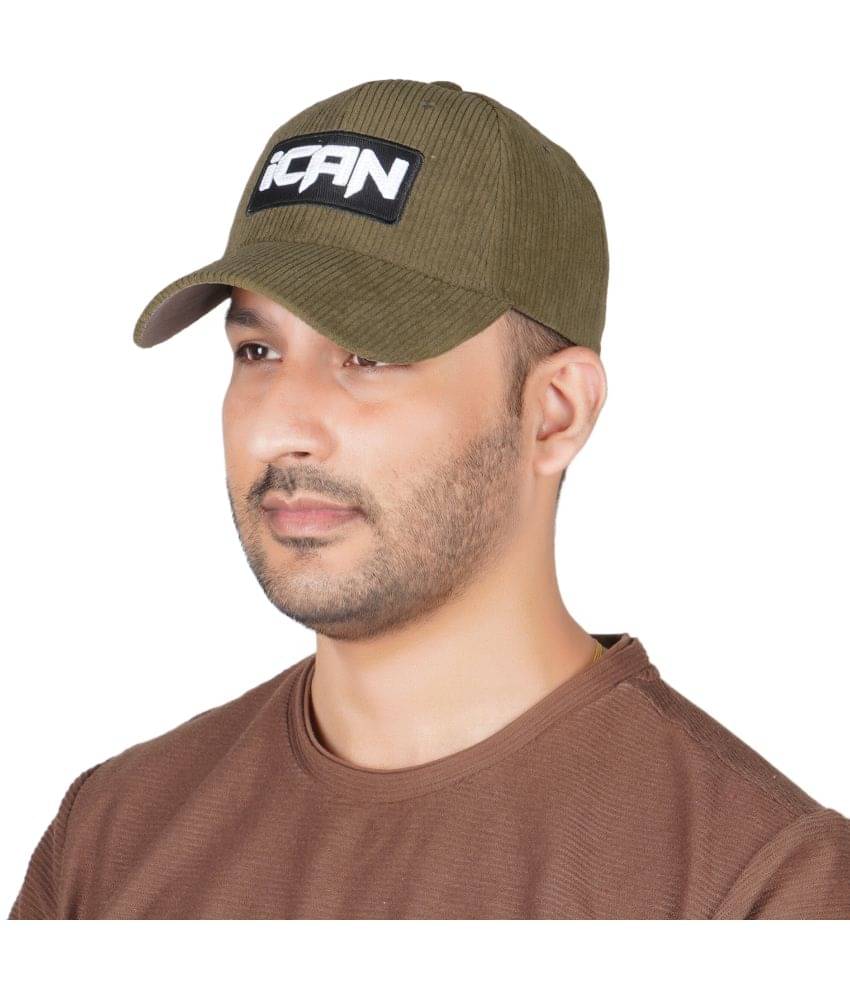     			valdez Khaki Cotton Blend Men's Cap ( Pack of 1 )