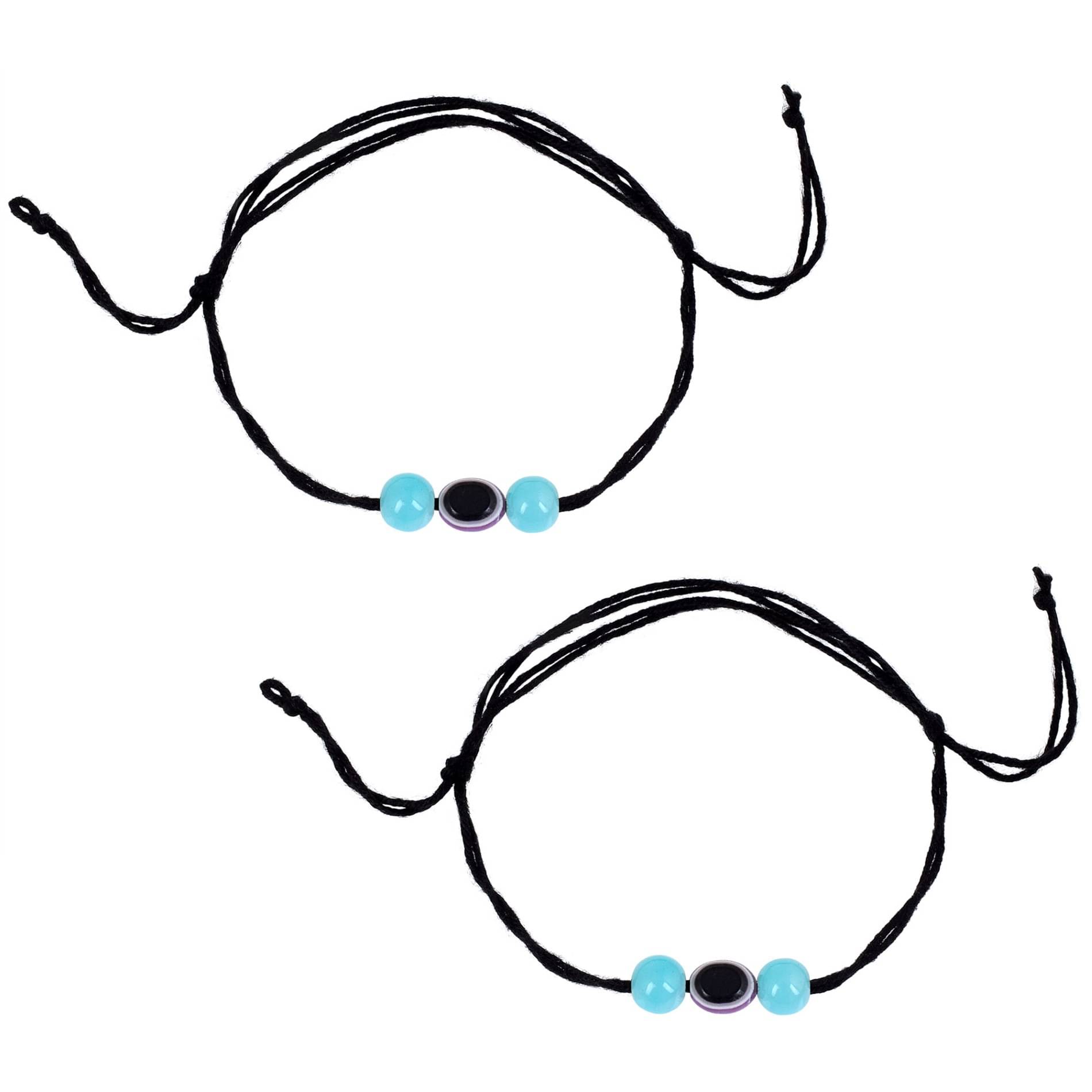     			ADMIER Purple Anklets ( Pack of 1 )