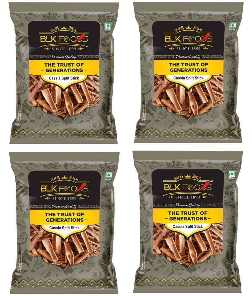     			BLK FOODS DailyCinnamon split Stick (Dalchini) 400g (4 X 100g) 400 gm Pack of 4