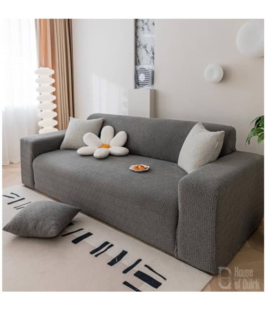 House Of Quirk 1 Seater Polyester Sofa Cover ( Pack of 1 )