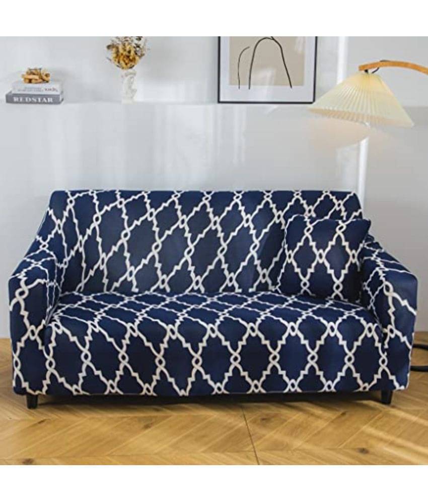     			House Of Quirk 1 Seater Polyester Sofa Cover ( Pack of 1 )