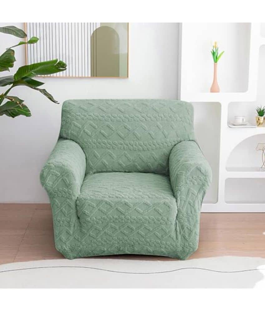 House Of Quirk 1 Seater Polyester Sofa Cover ( Pack of 1 )