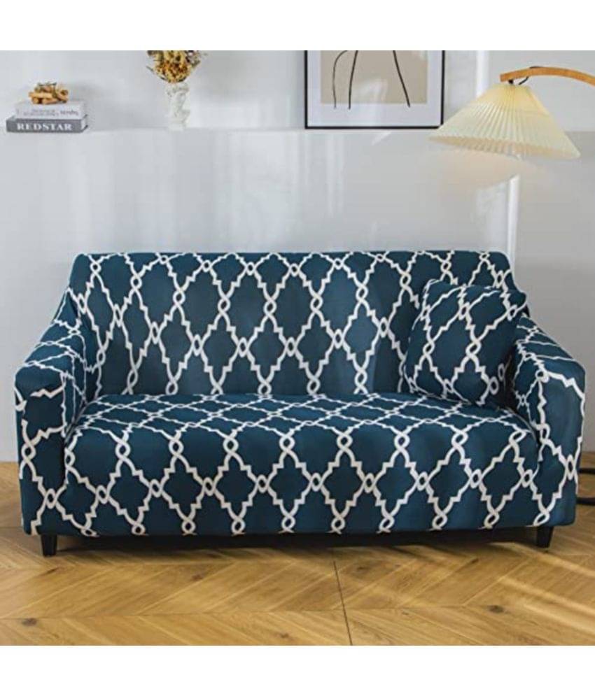     			House Of Quirk 1 Seater Polyester Sofa Cover ( Pack of 1 )