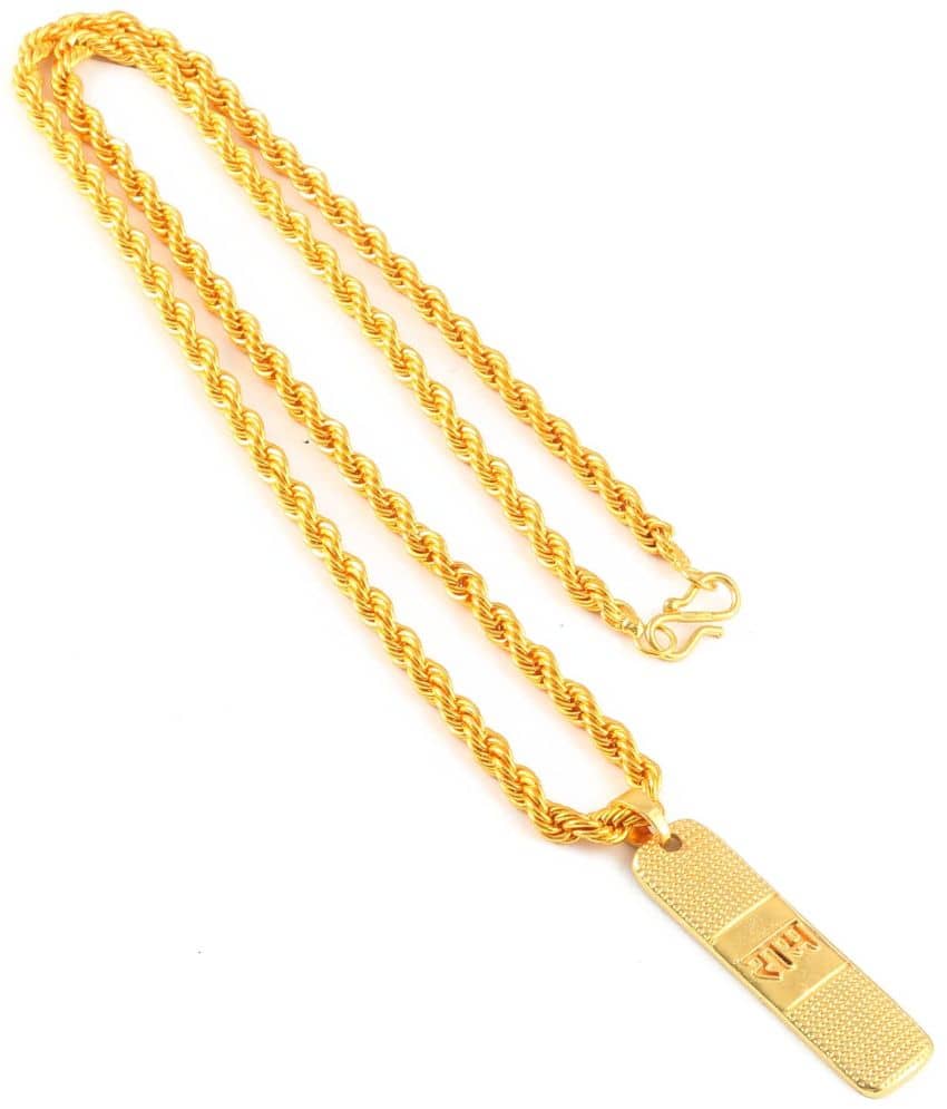 Jewar Mandi Gold Pendant ( Pack of 1 )