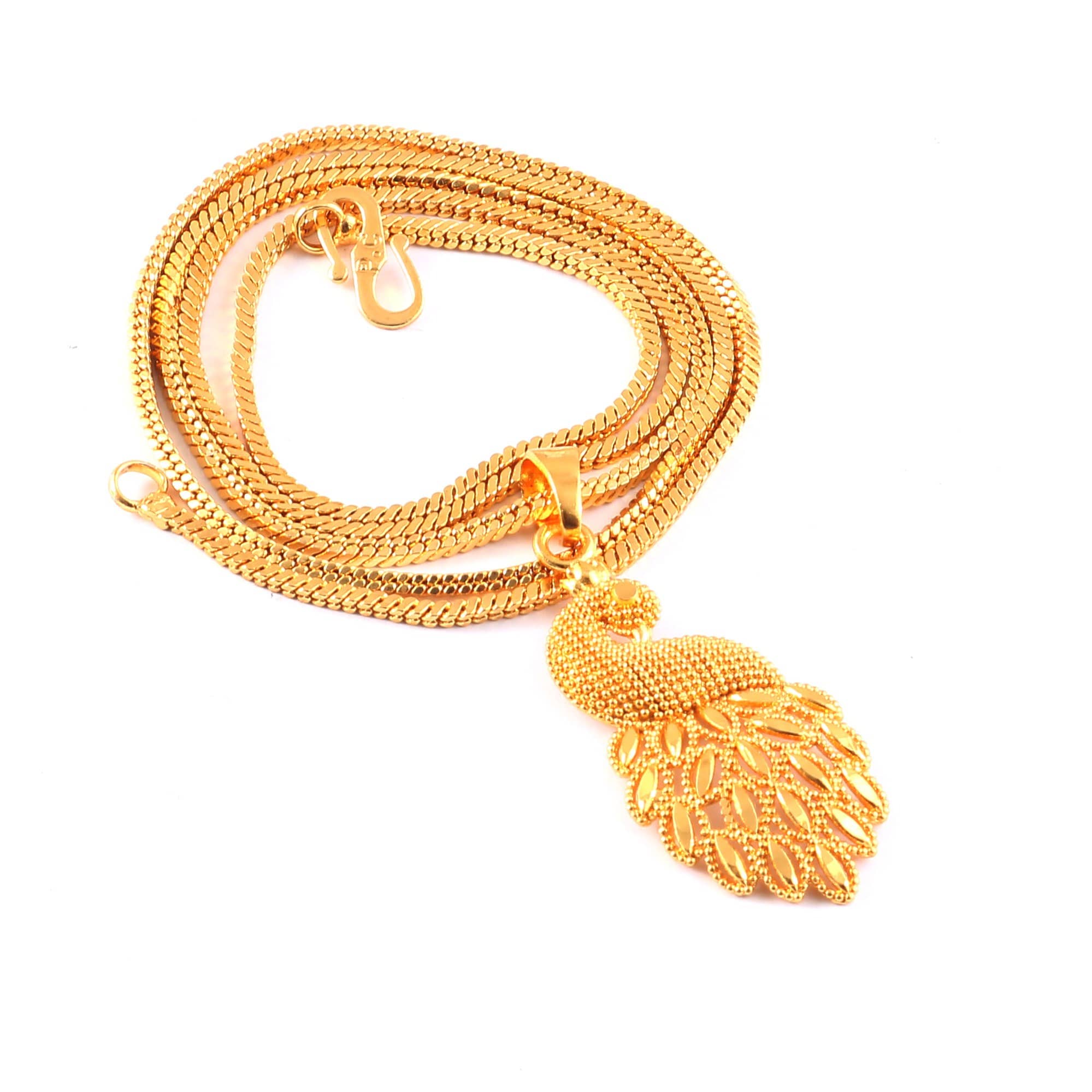 Jewar Mandi Gold Pendant ( Pack of 1 )