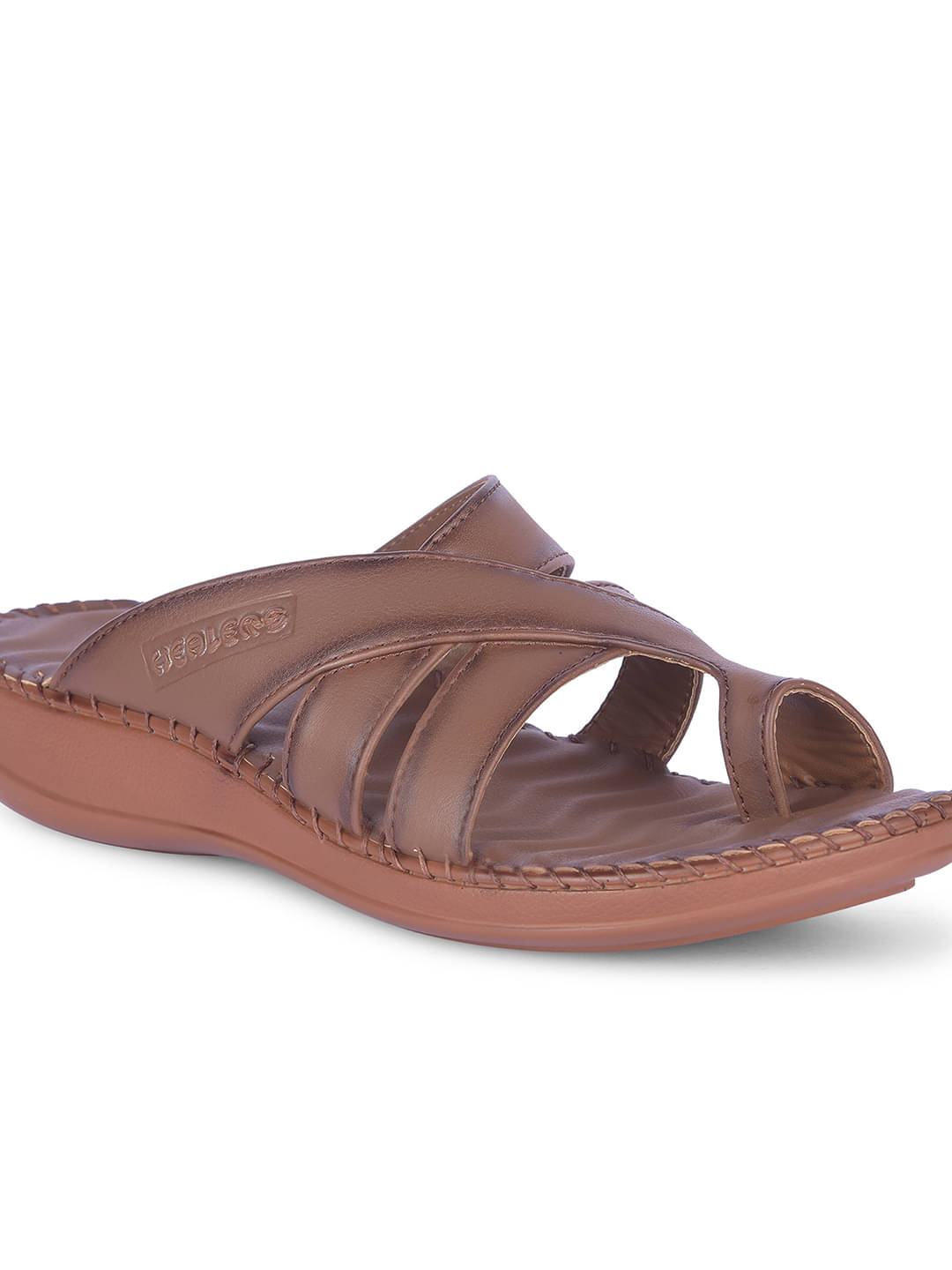 Liberty Tan Women's Leather Slipper Liberty Tan Women's Leather Slipper