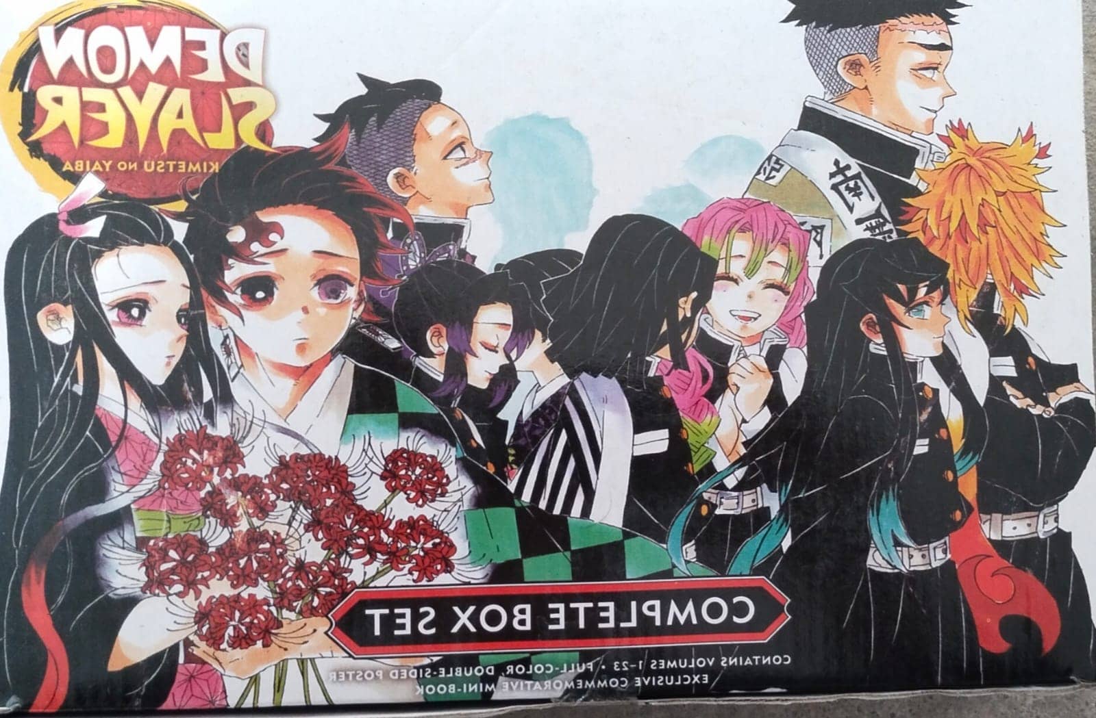 MANGA DEMON SLAYER BOOKS SET OF 23 BOOKS