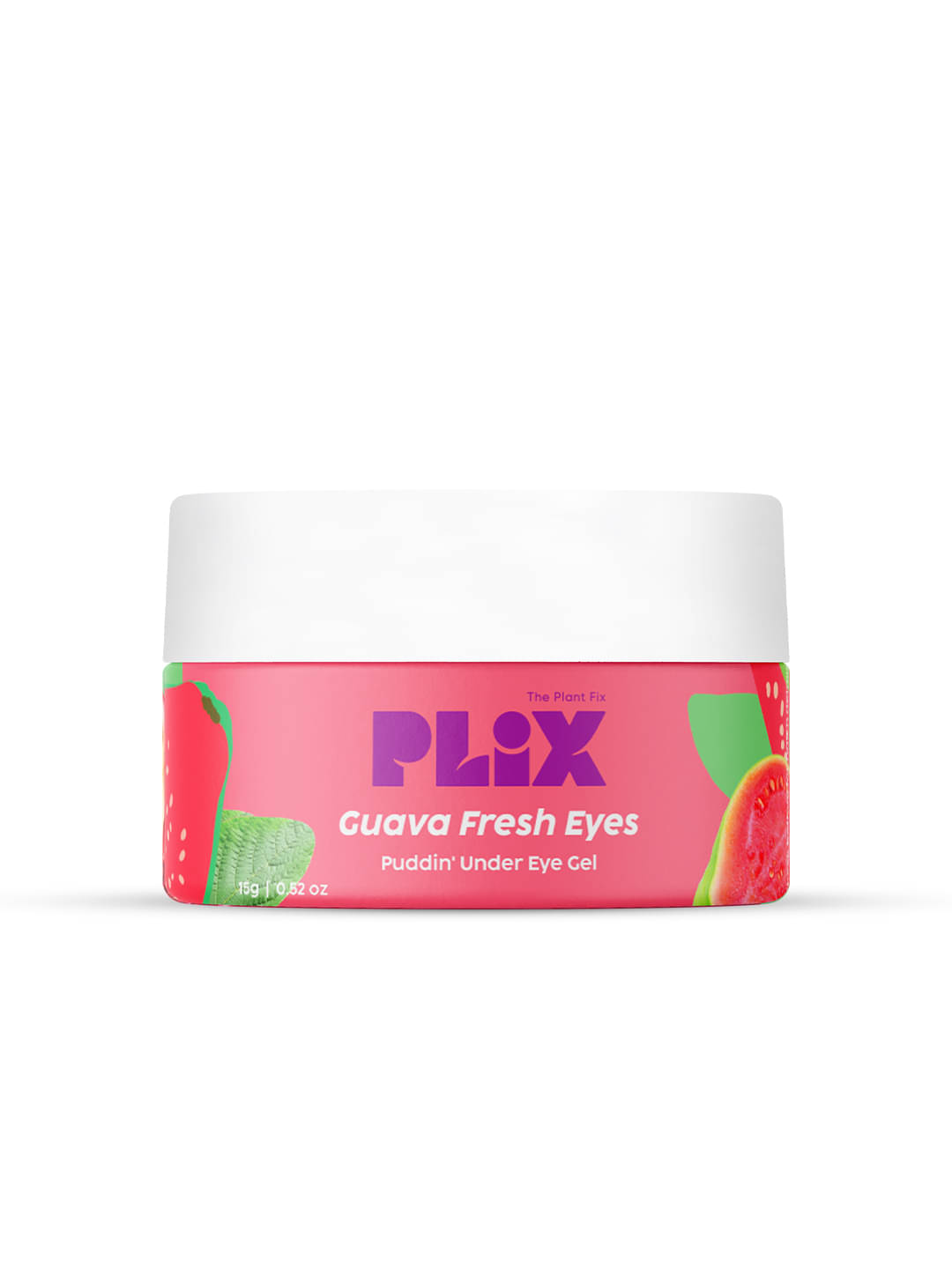     			Plix Guava UnderEye Gel For Reducing Dark Circles & Puffy Eyes with 3% Niacinamide(15 g)