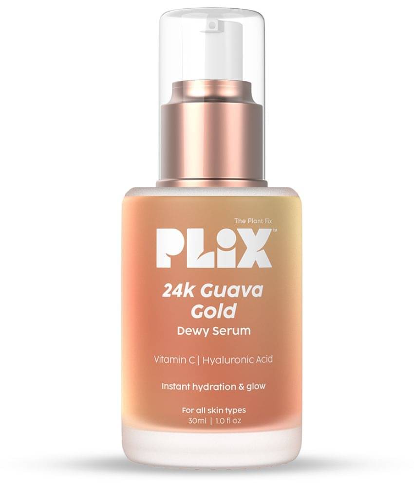     			The Plant Fix Plix 24k Guava Gold Lightweight Serum With Vitamin C & Hyaluronic Acid(30 ml)