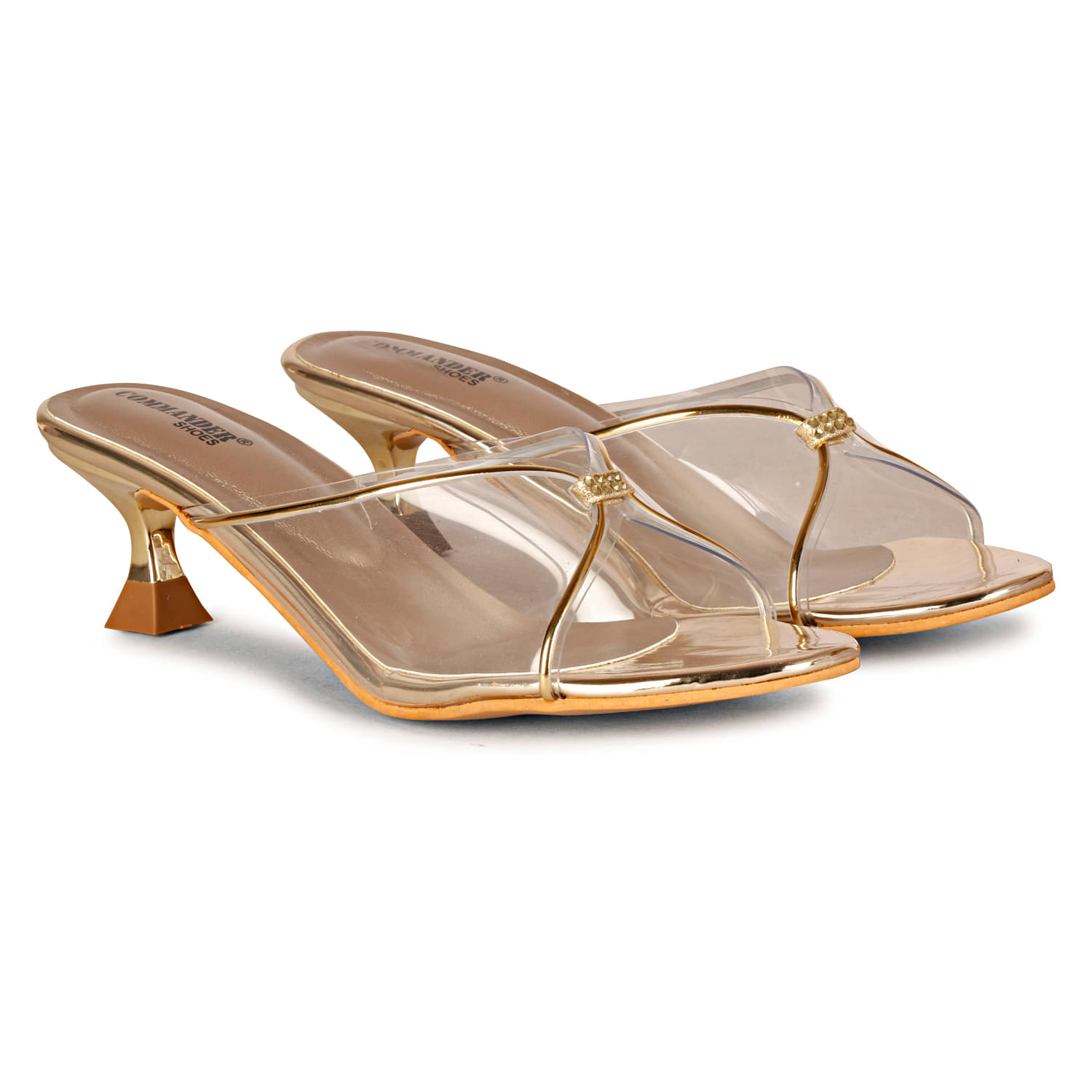     			Saheb Gold Women's Pumps Heels