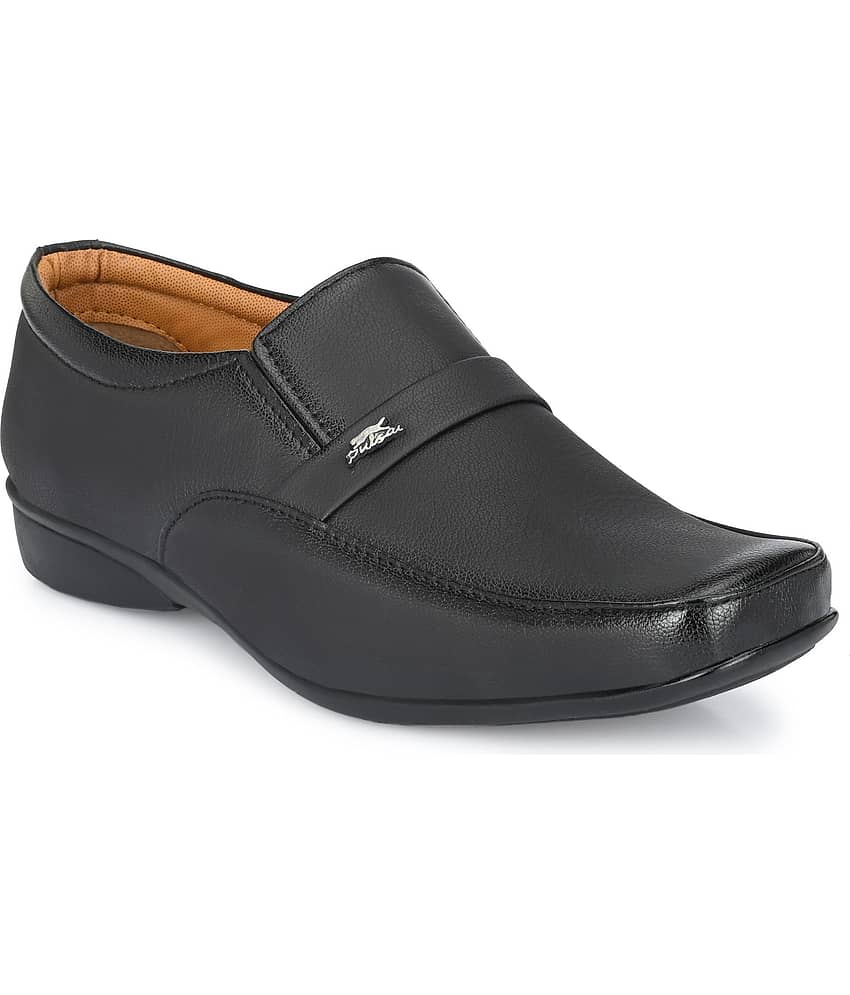 Stylelure Black Men's Slip On Formal Shoes - Formal Shoes | Buy online on ZillyBuy
