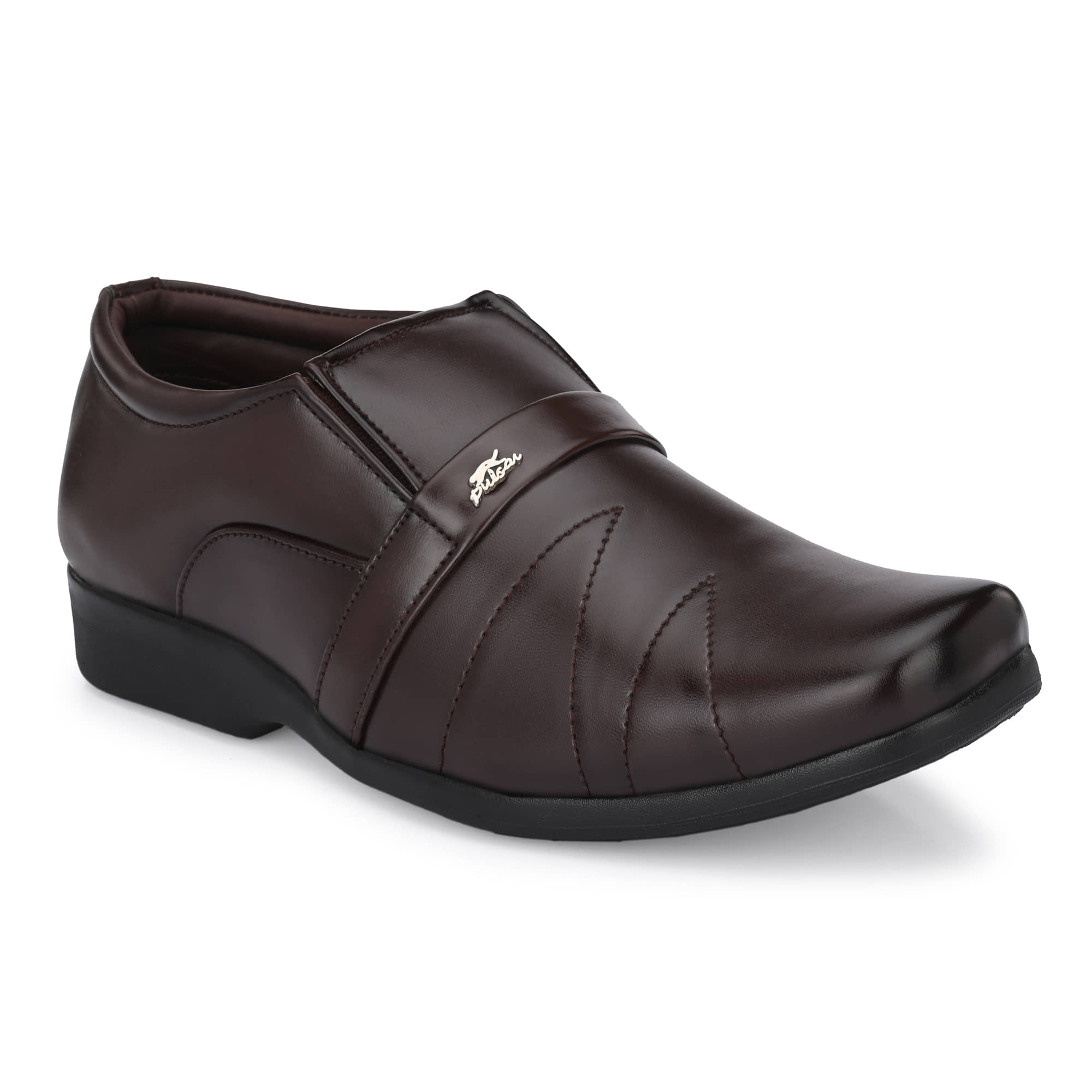 Stylelure Black Men's Slip On Formal Shoes - Formal Shoes | Buy online on ZillyBuy