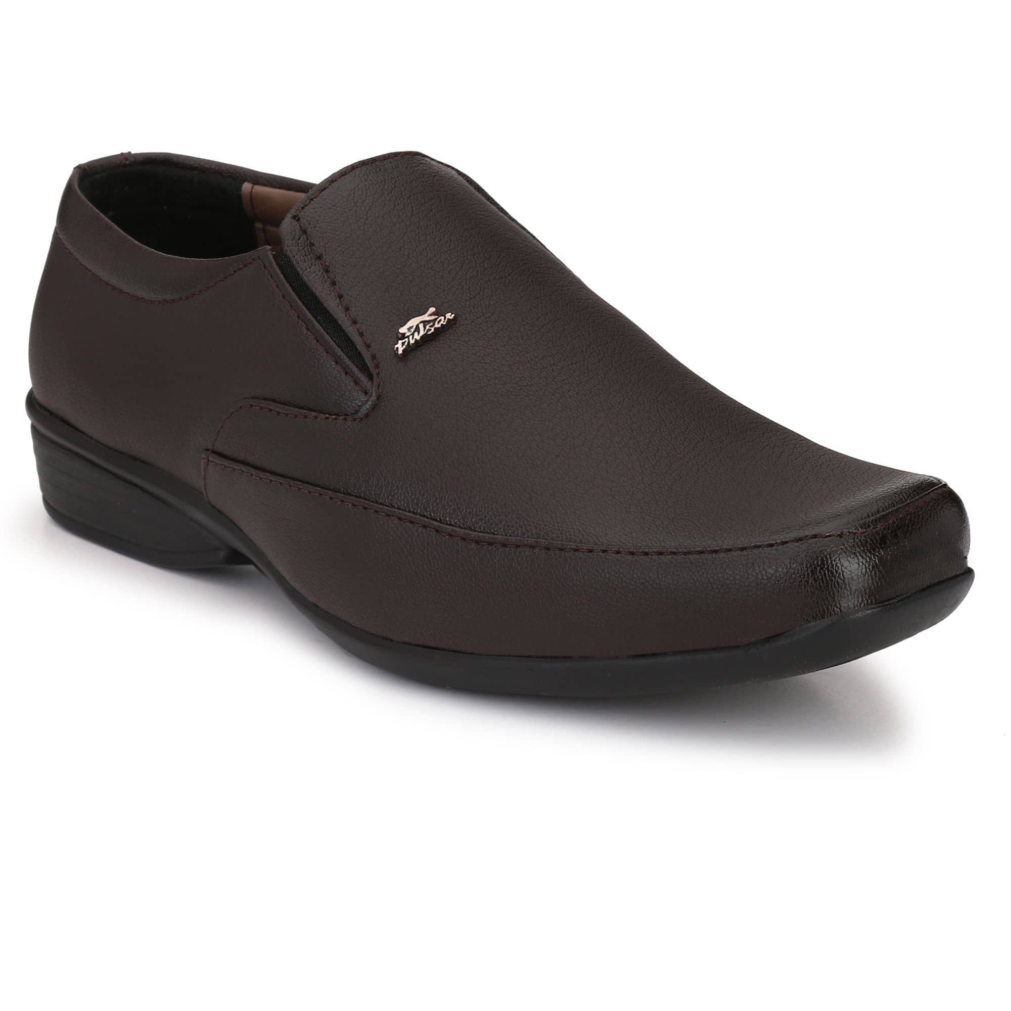 Stylelure Brown Men's Slip On Formal Shoes - Formal Shoes | Buy online on ZillyBuy