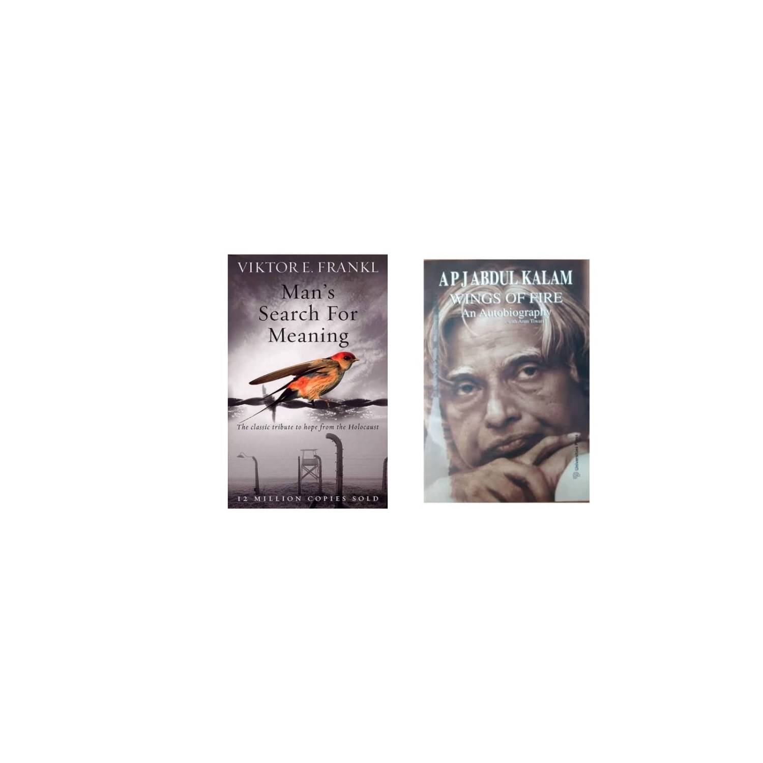 ( Unico books 2 ) Man's Search For Meaning & Wings Of Fire An Autobiography Paperback ( Unico books 2 ) Man's Search For Meaning & Wings Of Fire An Autobiography Paperback
