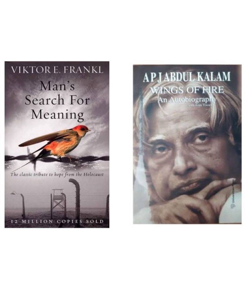 ( Unico books 2 ) Man's Search For Meaning & Wings Of Fire An Autobiography Paperback ( Unico books 2 ) Man's Search For Meaning & Wings Of Fire An Autobiography Paperback