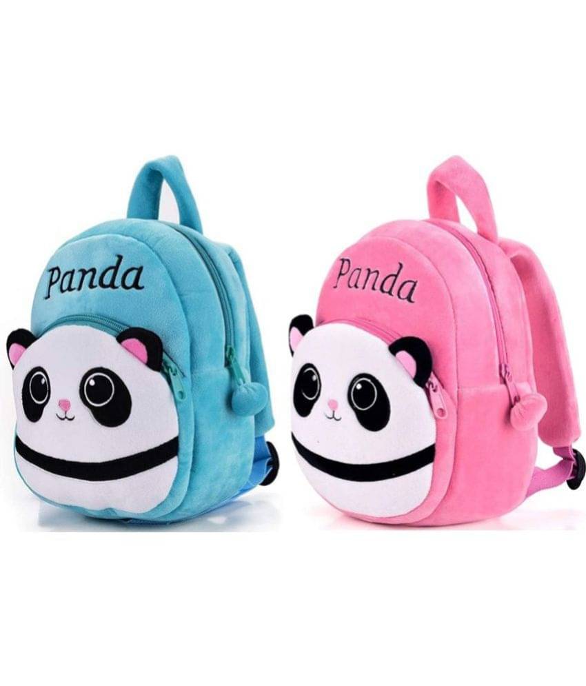 aurapuro Multicolor Fabric Backpack For Kids     			aurapuro Multicolor Fabric Backpack For Kids
