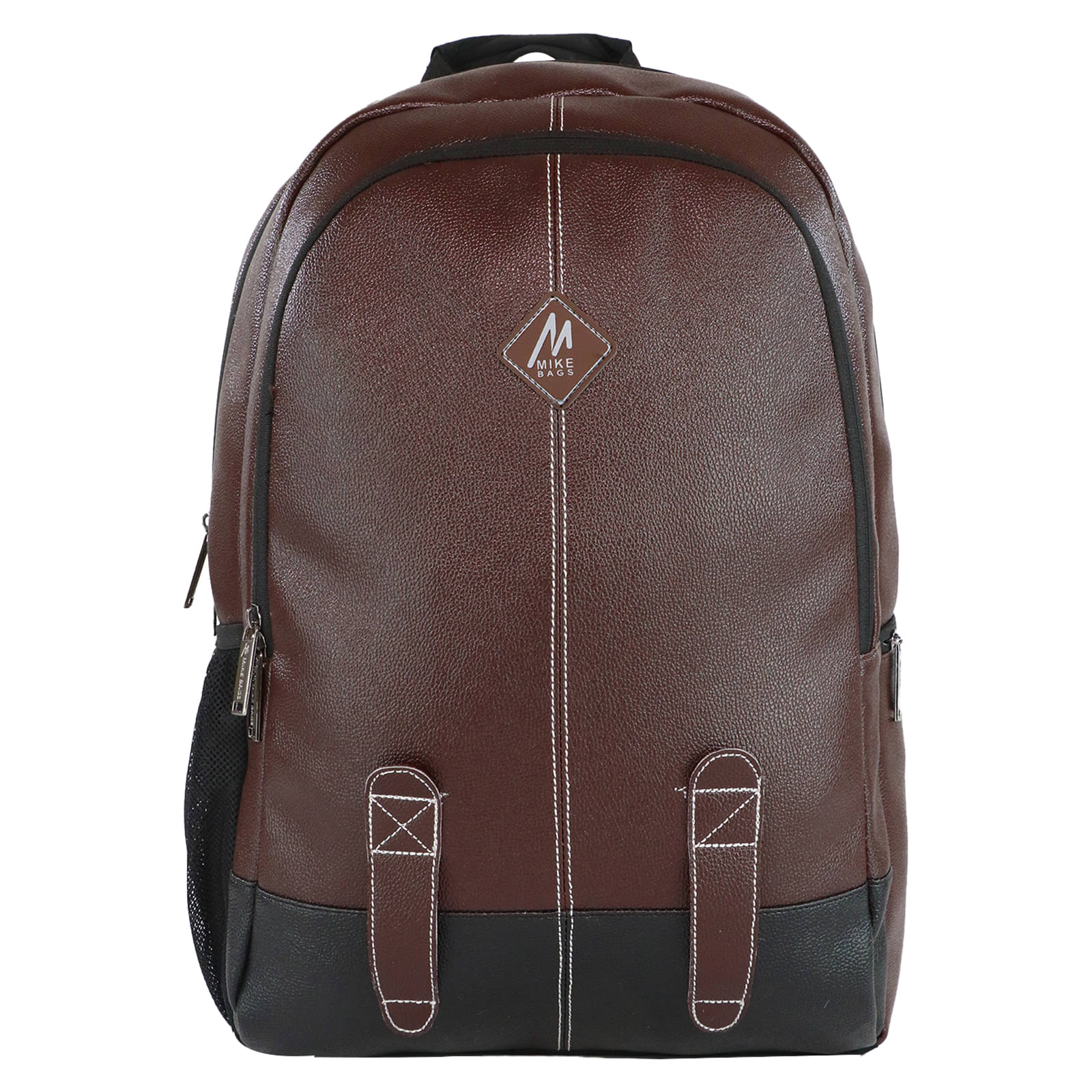 mikebags 20 Ltrs Brown Leather College Bag mikebags 20 Ltrs Brown Leather College Bag