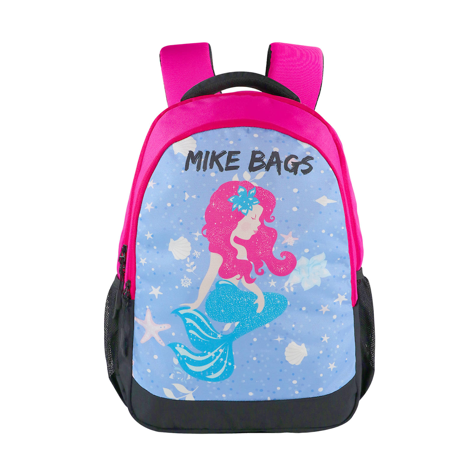     			mikebags 29 Ltrs Pink Polyester College Bag