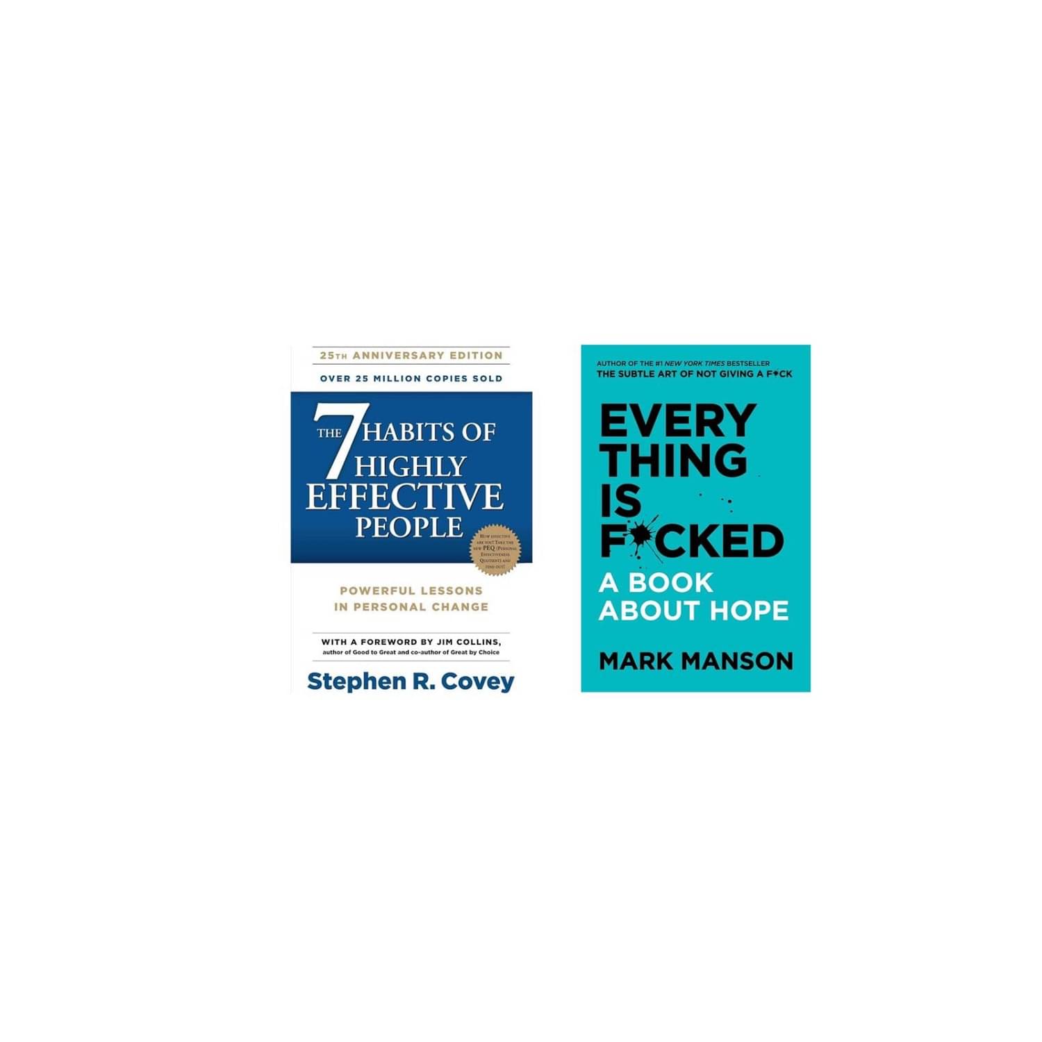     			( unico books 2 )The 7 Habits of Highly Effective People & Everything Is F*cked