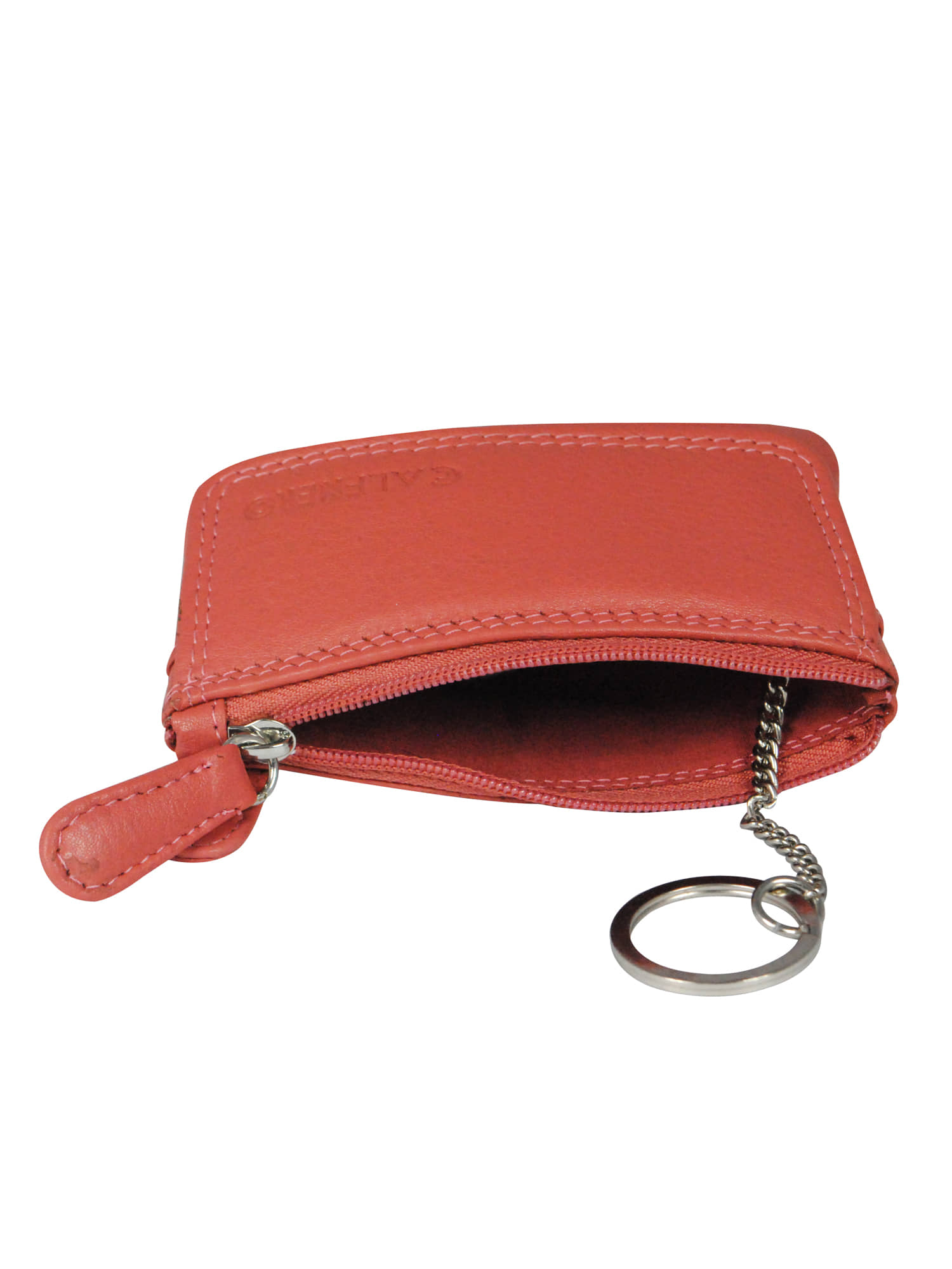 Calfnero Pink Men's Coin Purse Keychain ( Pack of 1 )