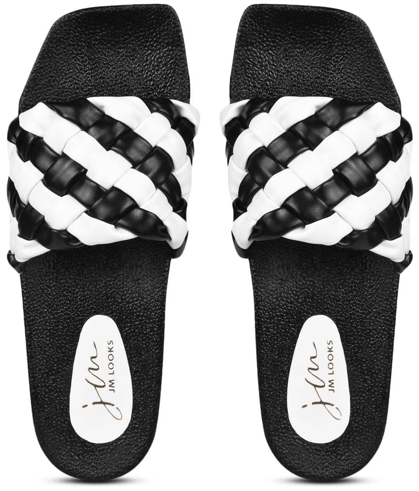 JM Looks Black Women's Slide