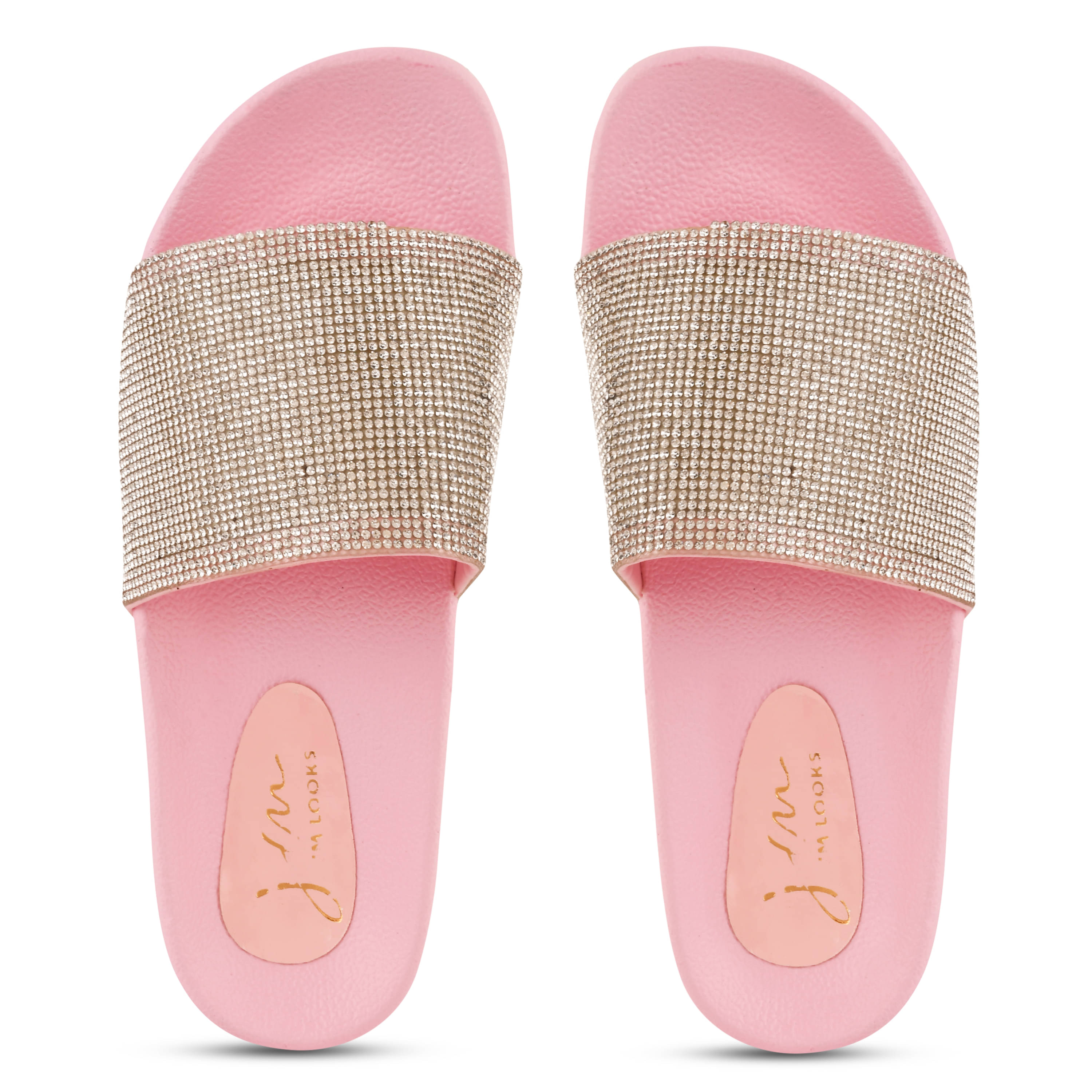 JM Looks Pink Women's Slide     			JM Looks Pink Women's Slide