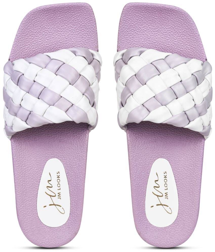     			JM Looks Purple Women's Slide