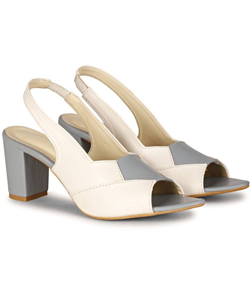     			Saheb Blue Women's Sandal Heels