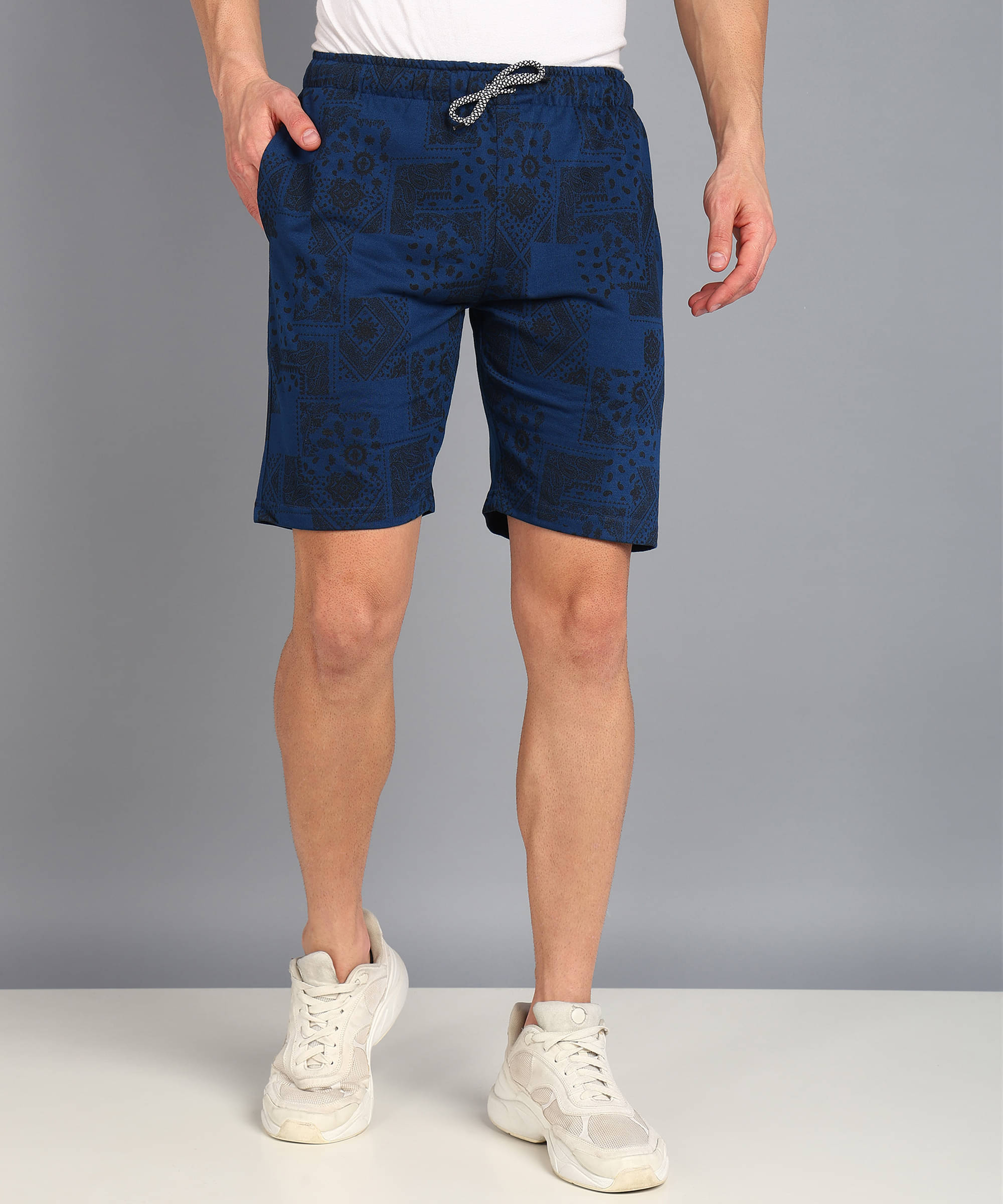 XFOX Blue Blended Men's Shorts ( Pack of 1 ) XFOX Blue Blended Men's Shorts ( Pack of 1 )