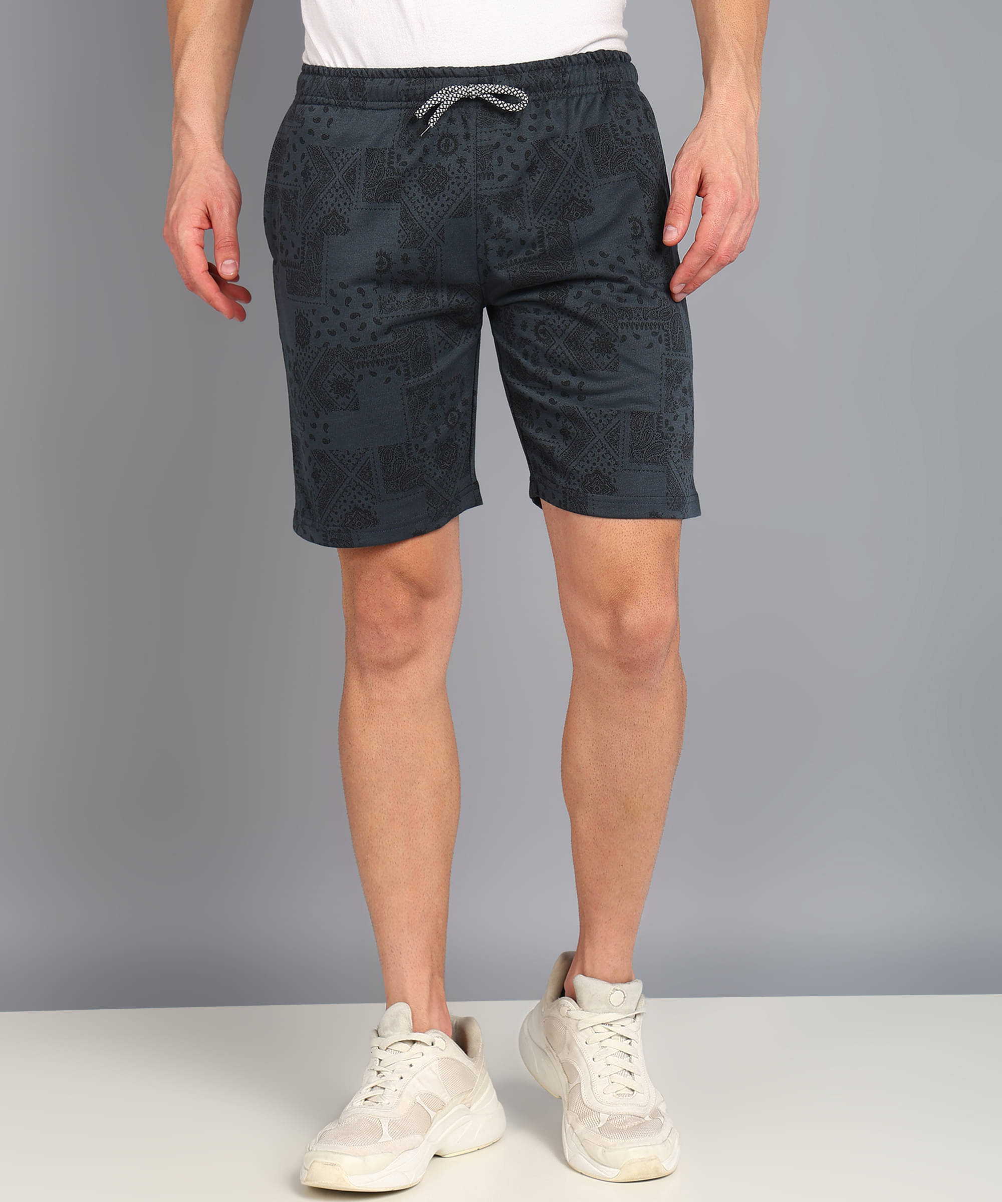 XFOX Grey Blended Men's Shorts ( Pack of 1 ) XFOX Grey Blended Men's Shorts ( Pack of 1 )