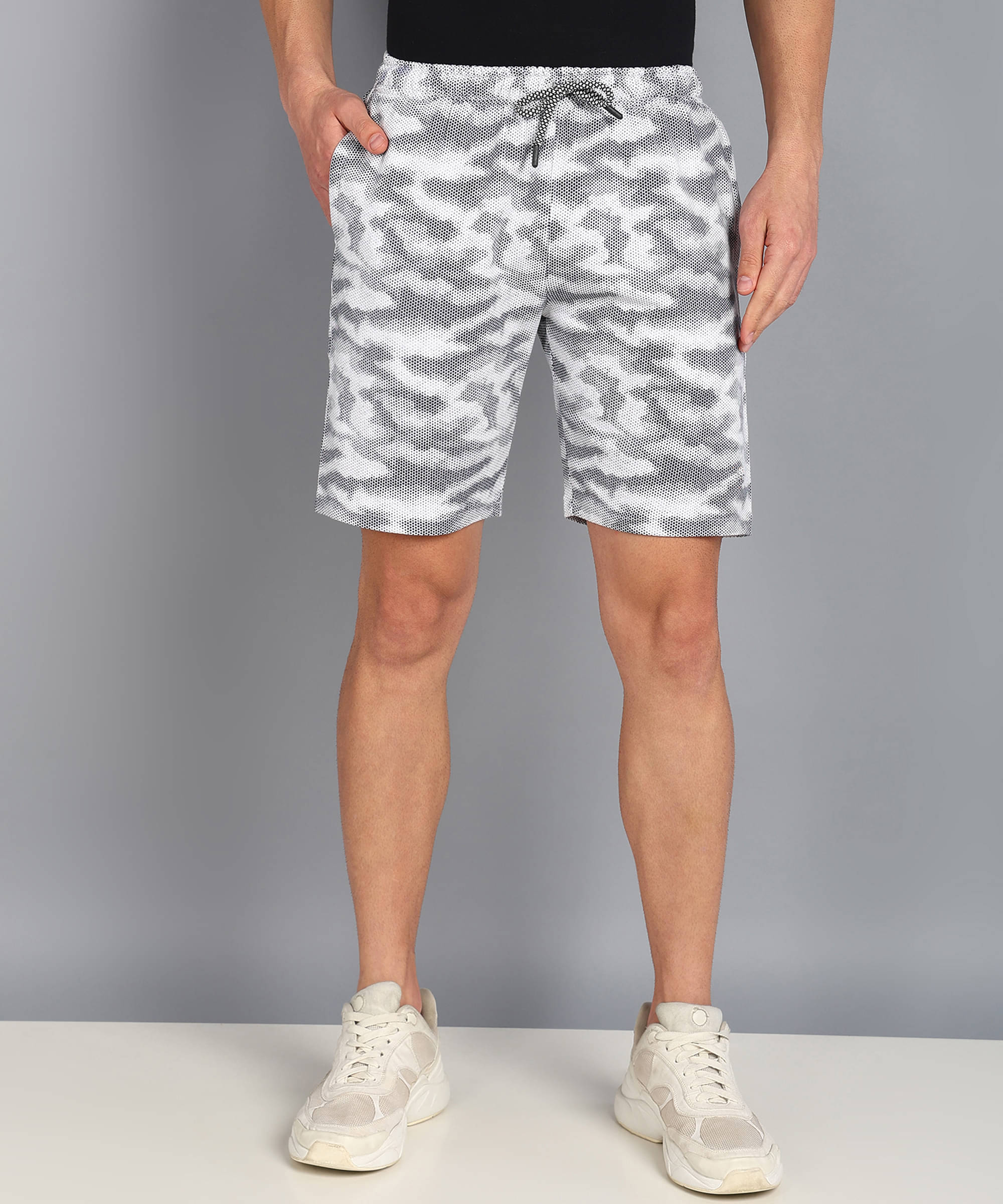 XFOX Grey Melange Blended Men's Shorts ( Pack of 1 ) XFOX Grey Melange Blended Men's Shorts ( Pack of 1 )