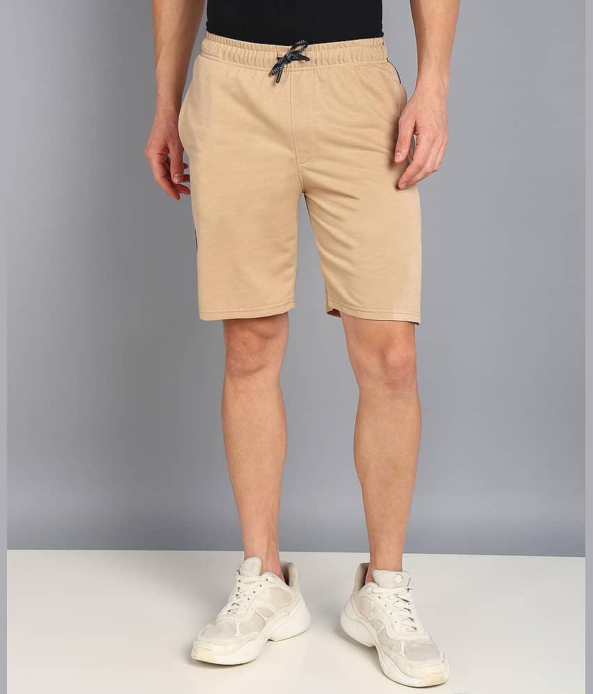 XFOX Khaki Blended Men's Shorts ( Pack of 1 ) - Shorts | Buy online on ZillyBuy