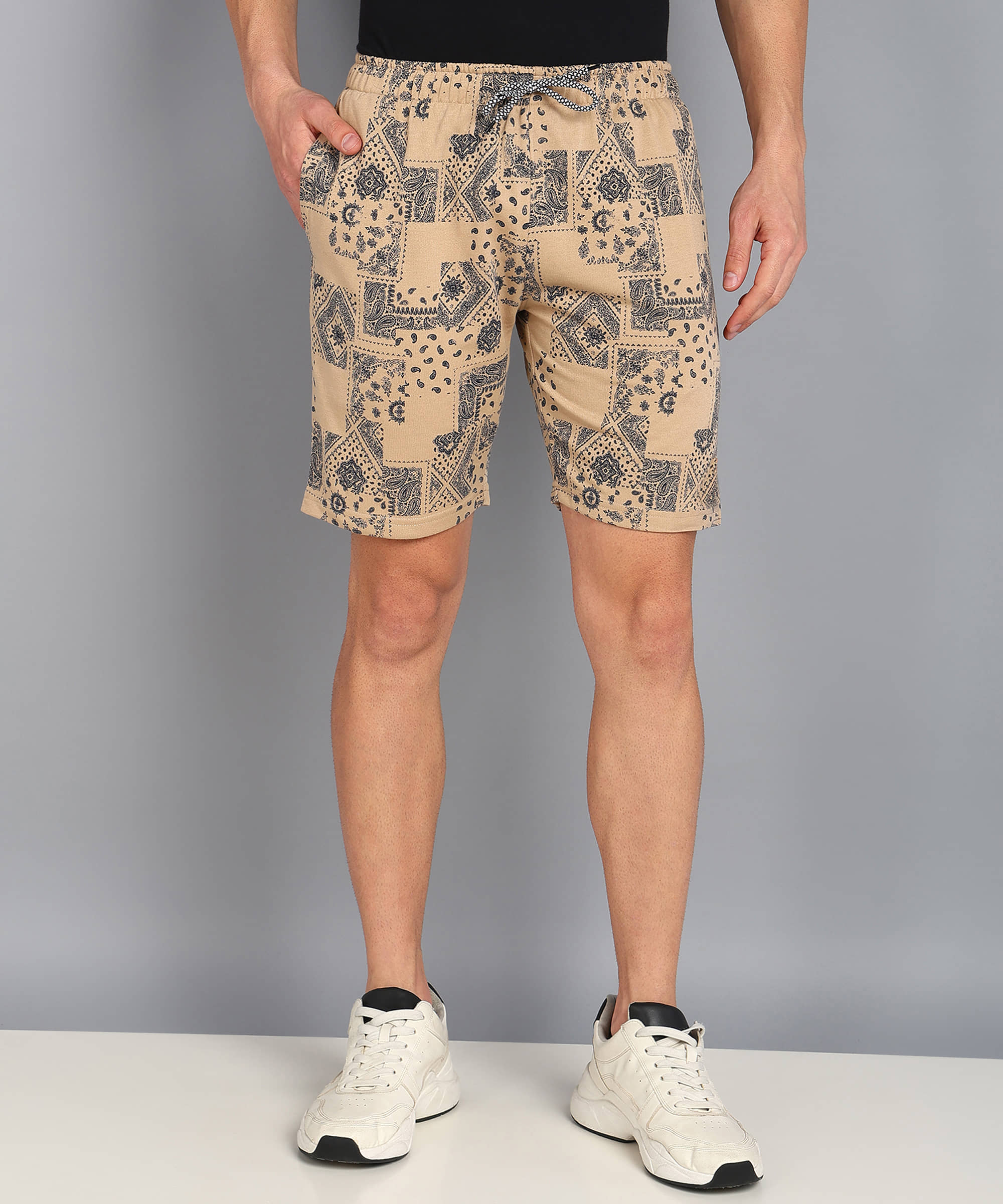 XFOX Khaki Blended Men's Shorts ( Pack of 1 ) - Shorts | Buy online on ZillyBuy