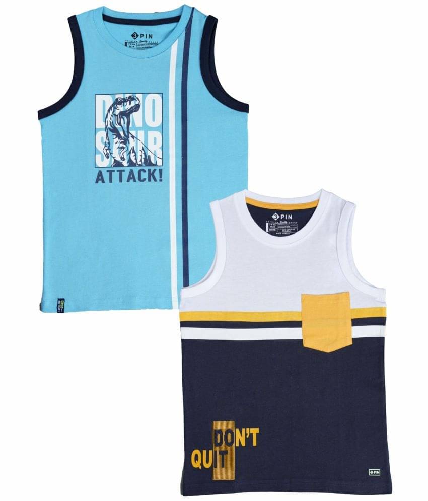     			3PIN Pack of 1 Boys Cotton T-Shirt ( Multicolor )