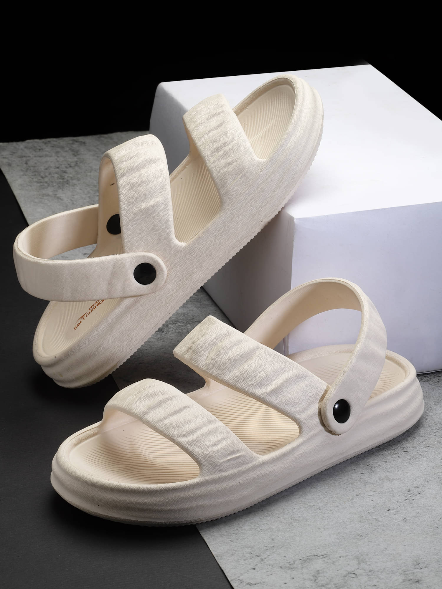     			ASIAN Beige Clogs