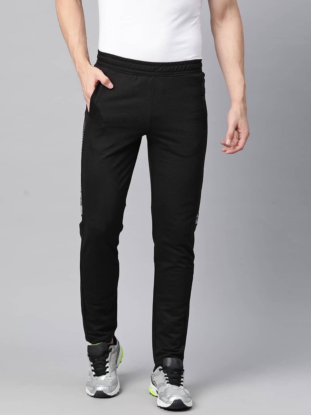     			Alcis Charcoal Cotton Blend Men's Trackpants ( Pack of 1 )