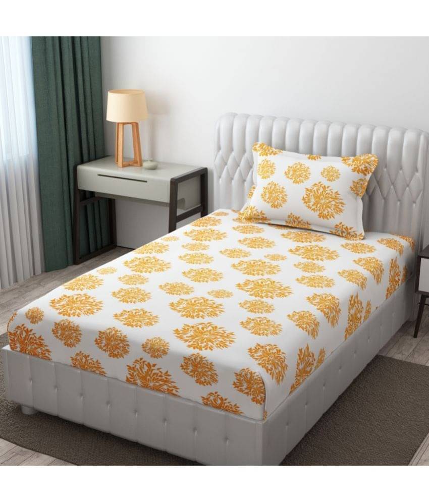 Apala Microfiber 1 Single Bedsheet with 1 Pillow Cover ( White ) Apala Microfiber 1 Single Bedsheet with 1 Pillow Cover ( White )
