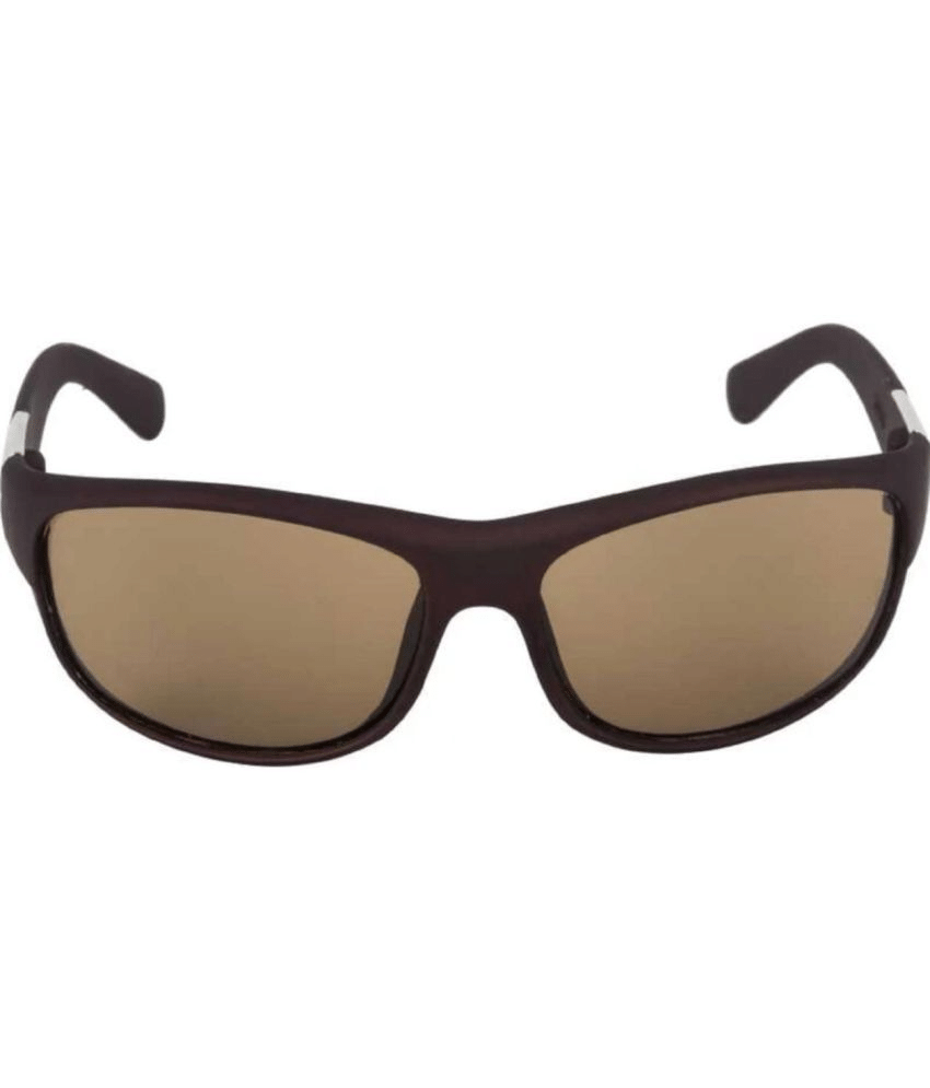 David Martin Brown Rectangular Sunglasses ( Pack of 1 ) David Martin Brown Rectangular Sunglasses ( Pack of 1 )