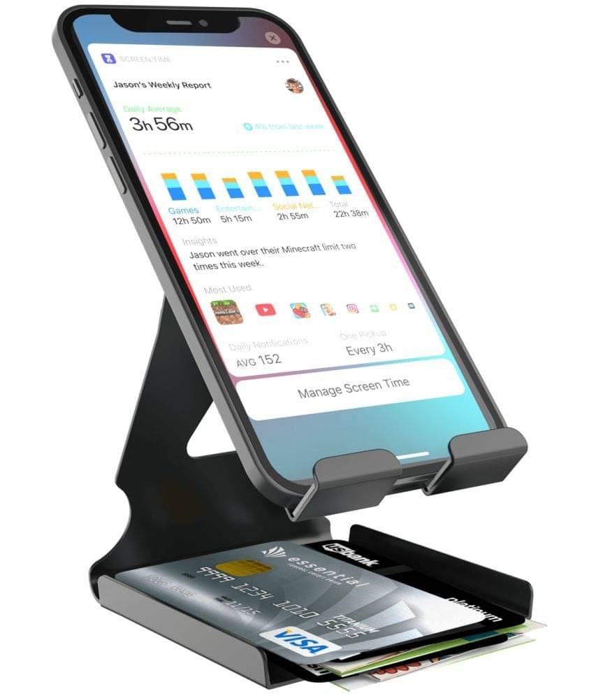 GizmoGrid Dashboard & Windshield Stand Tablet Mount - Black GizmoGrid Dashboard & Windshield Stand Tablet Mount - Black