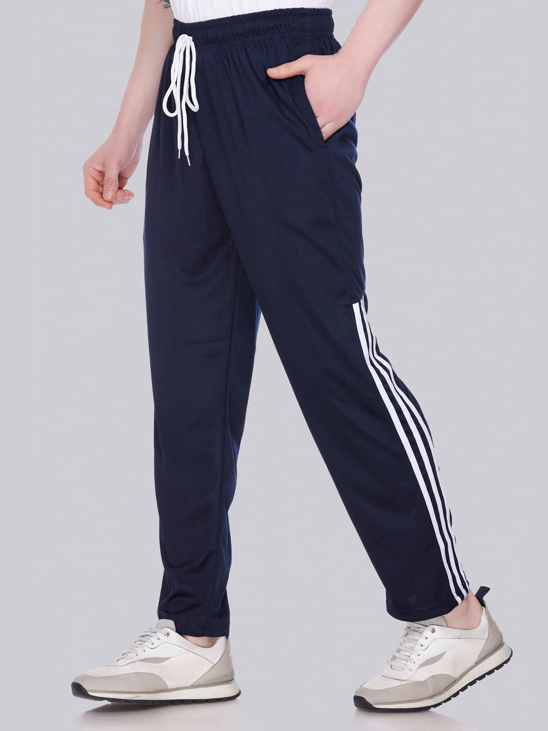 HVBK Blue Polyester Men's Trackpants ( Pack of 1 ) HVBK Blue Polyester Men's Trackpants ( Pack of 1 )