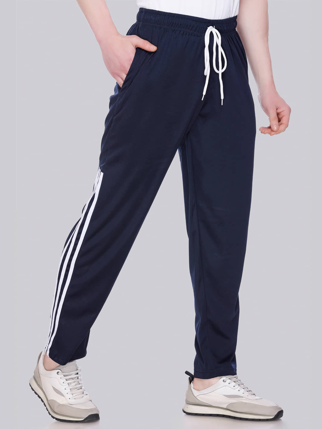 HVBK Blue Polyester Men's Trackpants ( Pack of 1 ) - Track Pants | Buy online on ZillyBuy