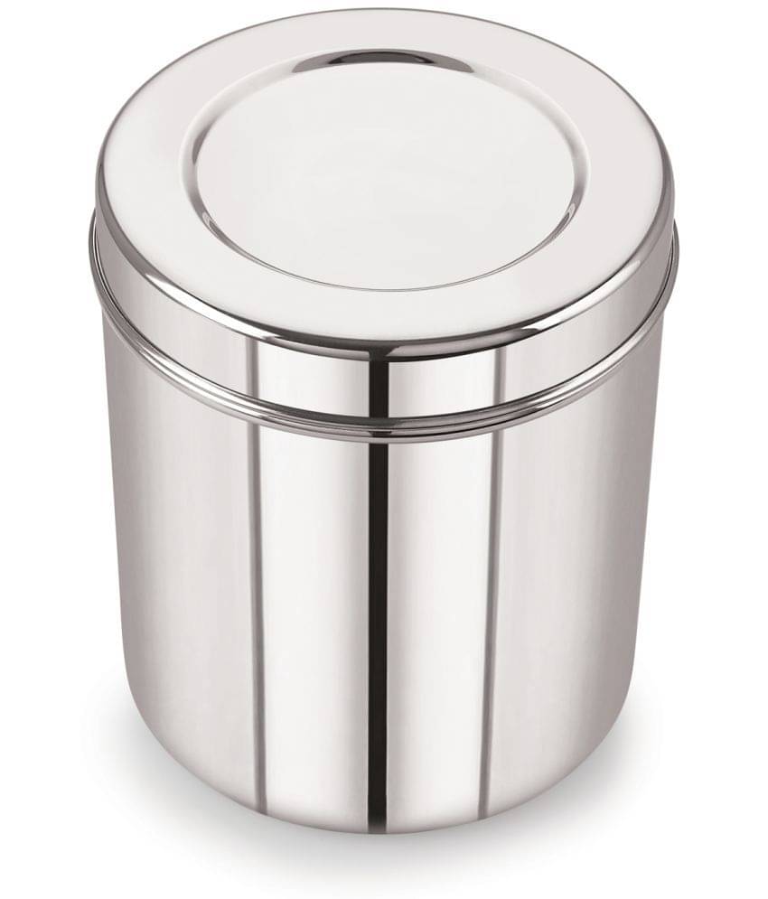     			Neelam Deep Dabba 12 (22G) Steel Silver Food Container ( Set of 1 )